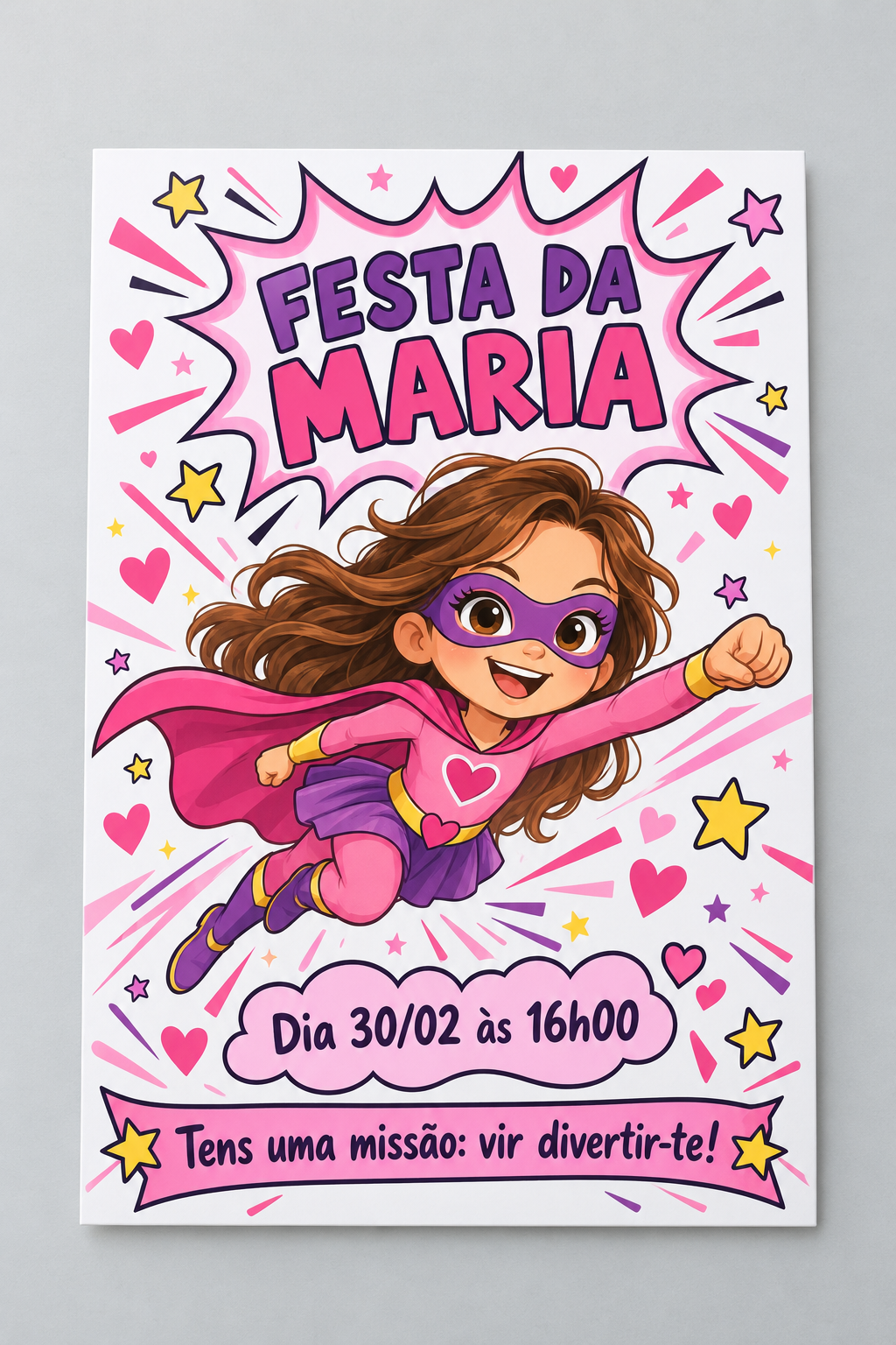 Convites Infantís Personalizados | Pequeno - Image 3