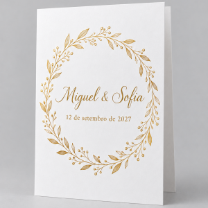 Convites de Casamento Personalizados | Dobrado