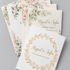 Convites de Casamento Personalizados | Pequeno