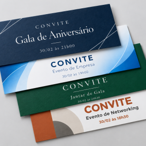 Convites para Eventos e Empresas
